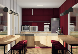 Salle-a-manger-cafeteria-snack-mobile-batiment-modulaire-Maroc